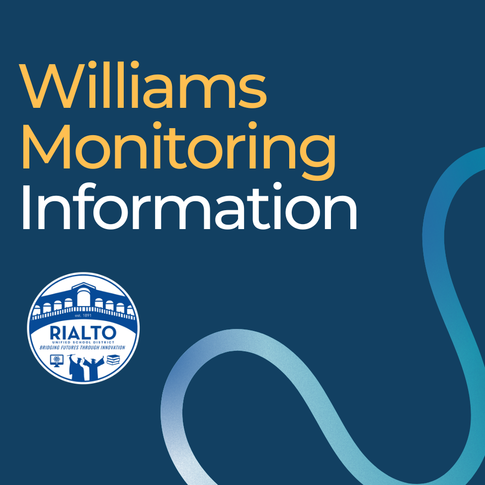 Williams Monitoring Information 